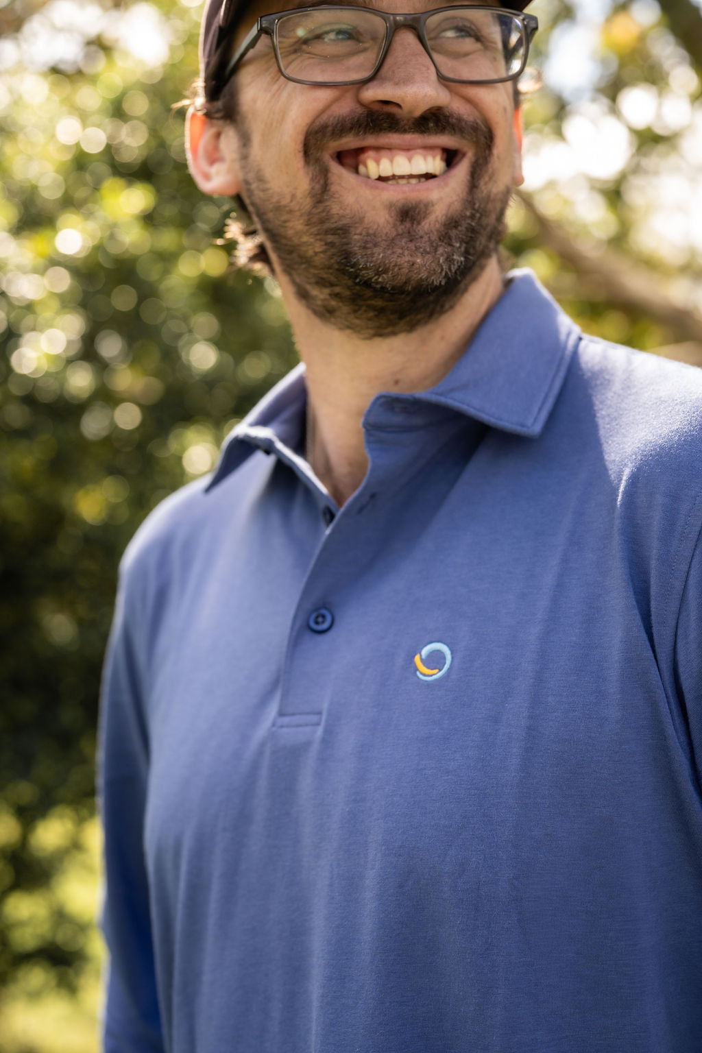 Classic Men Long Sleeve Polo UPF50+