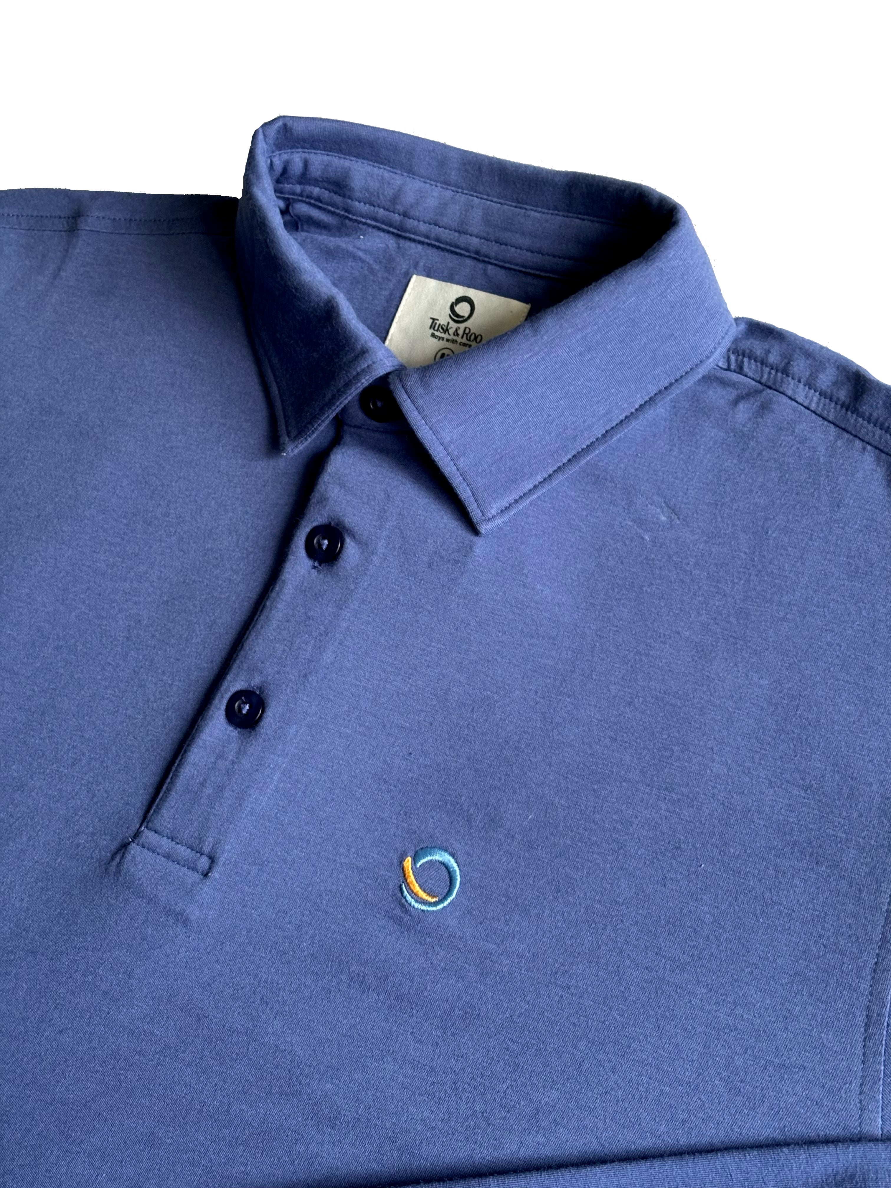 Classic Men Long Sleeve Polo UPF50+