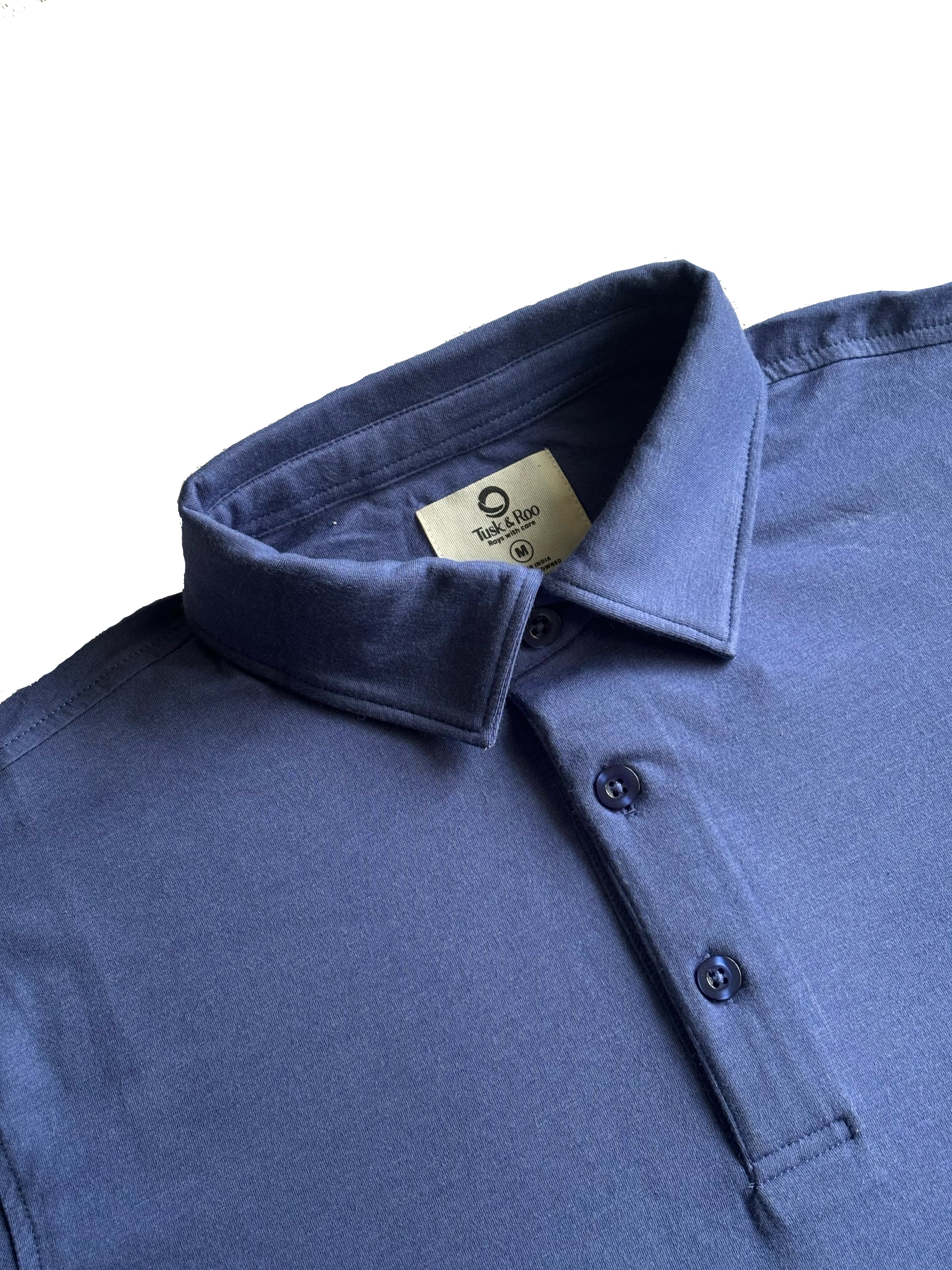 Classic Men Long Sleeve Polo UPF50+